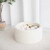 Moje Bouclé Ballenbad Crème | 90 x 40 inclusief 200 ballen