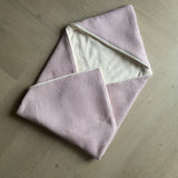 Wellness Fleece Wikkeldoek | Oudroze Wafel