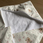 Wellness Fleece Wikkeldoek | White Animal