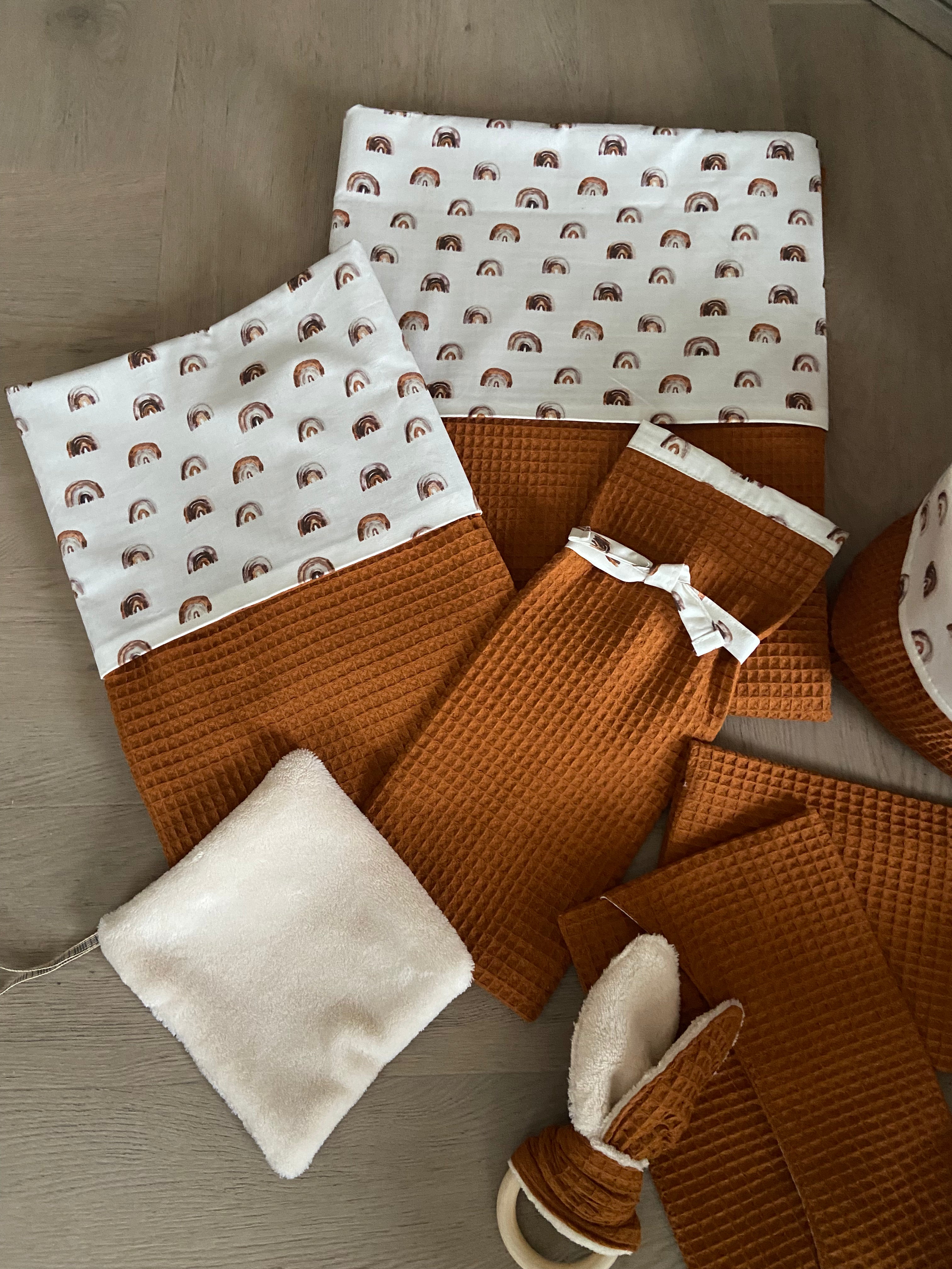 Newborn Set | Roestbruin Wafel